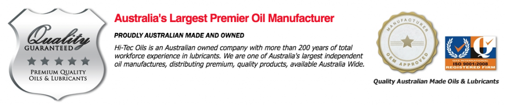 Hi-Tec Oils Manufactured Approval