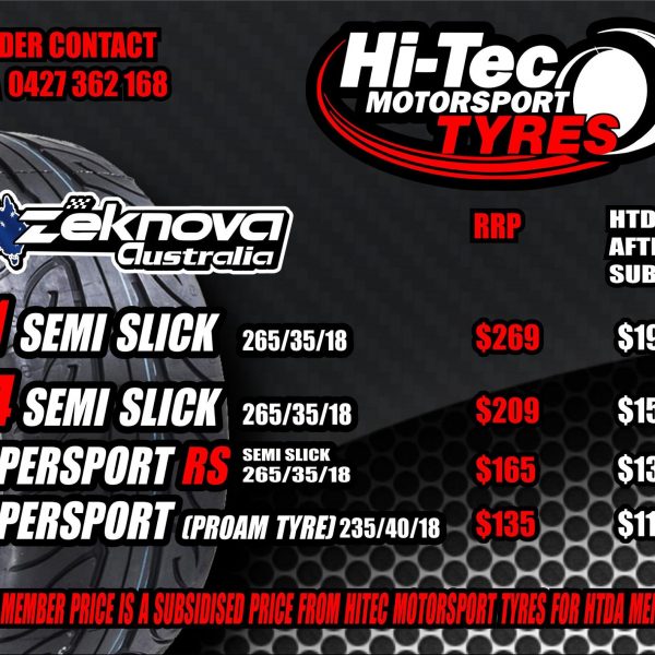 Hi-Tec Drifting Motorsport Tyres