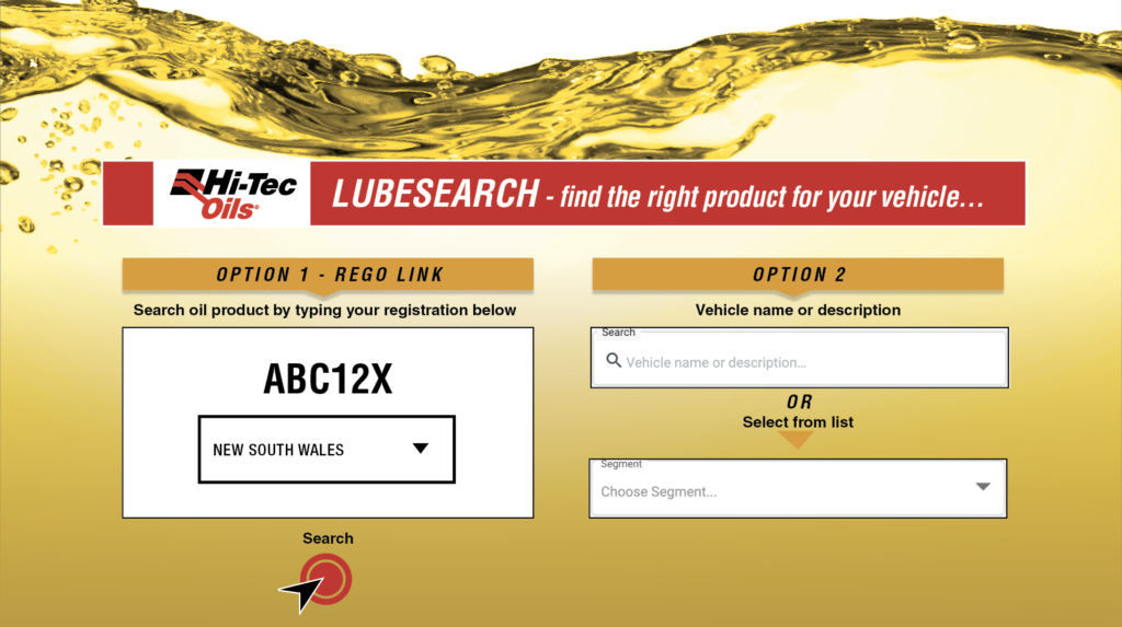 Engine oil recommendations for cars by Hi-Tec Oils