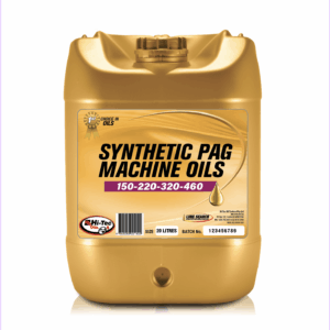 SYNTHETIC PAG MACHINE OILS 150-220-320-460